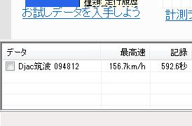走行軌跡を表示するには