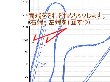 計測ラインの設置