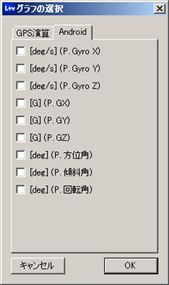 Androidから取得できる値